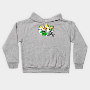 Eddsworld Not The Face. Kids Hoodie